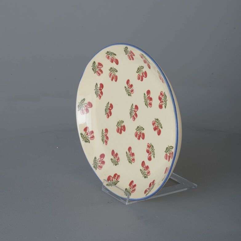 Oval Plate Large Cherry