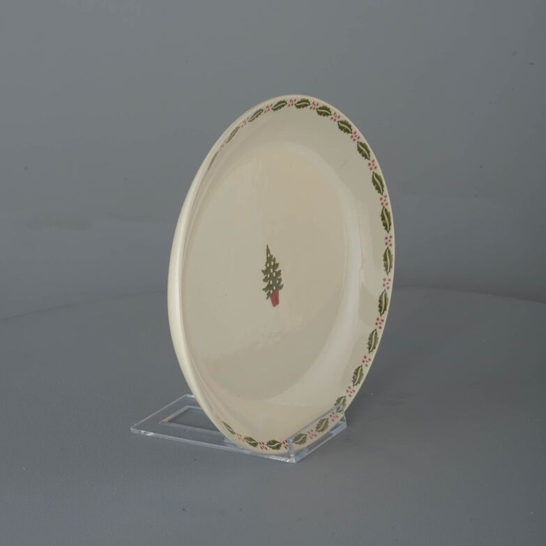 Oval Plate  Christmas Tree