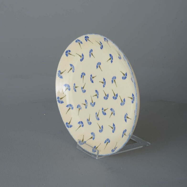 Oval Plate Large Cornflower