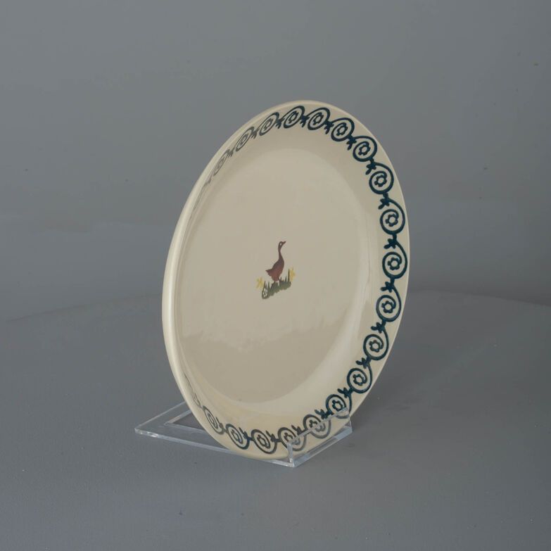 Oval Plate Large Duck