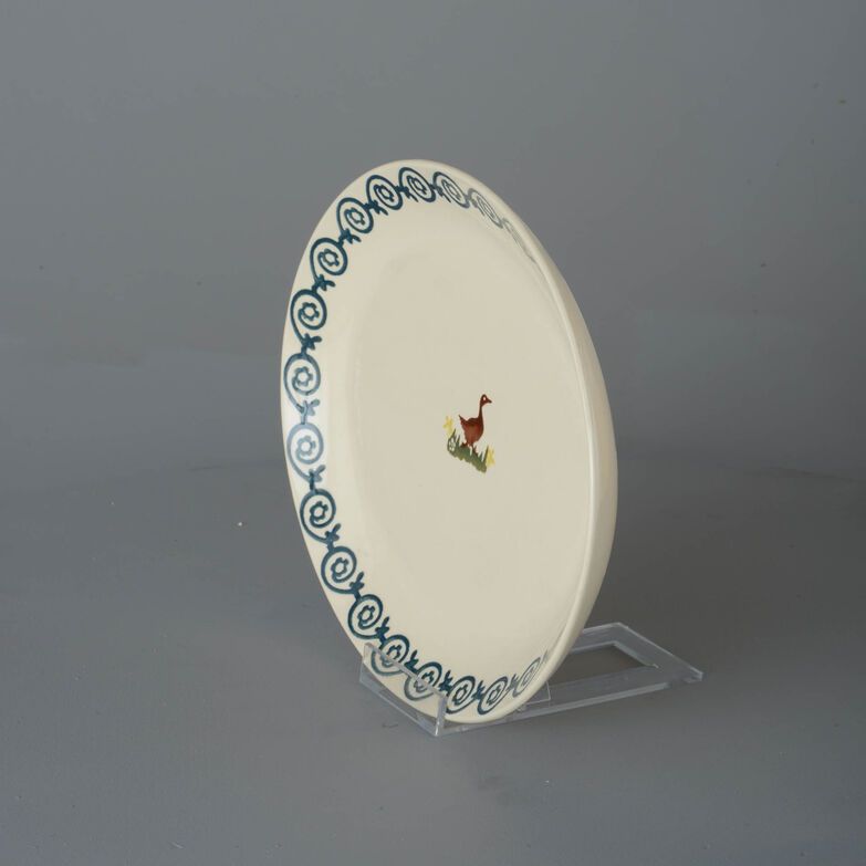 Oval Plate Large Duck