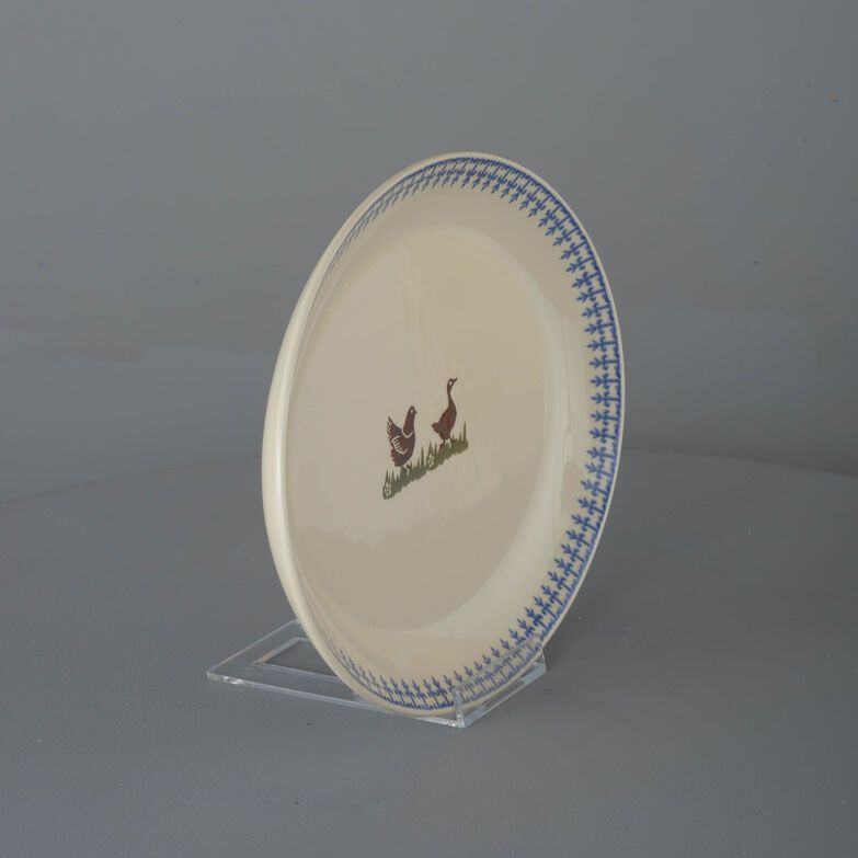 Oval Plate Large Farm Animal