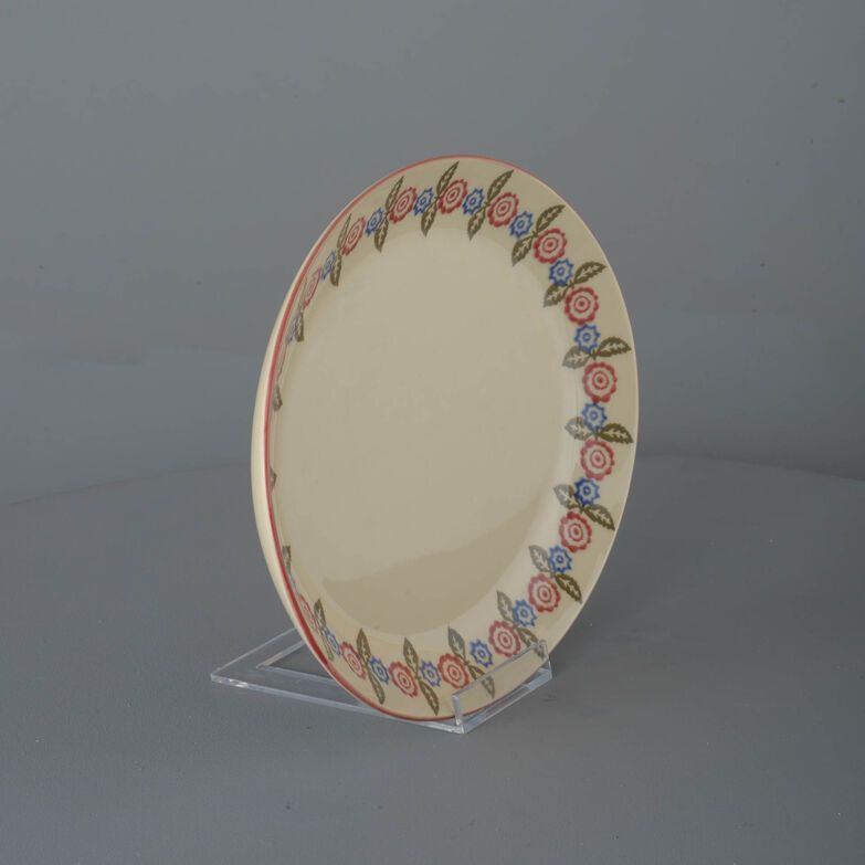 Oval Plate Large Victorian Floral