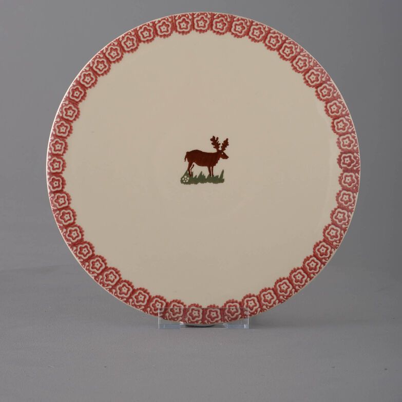 Plate Cheese & Cake Reindeer