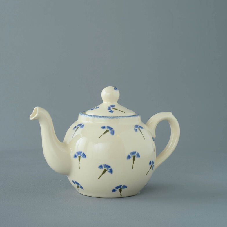 Teapot 2 Cup Cornflower