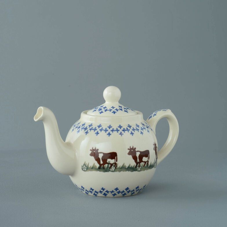 Teapot 2 Cup Cow