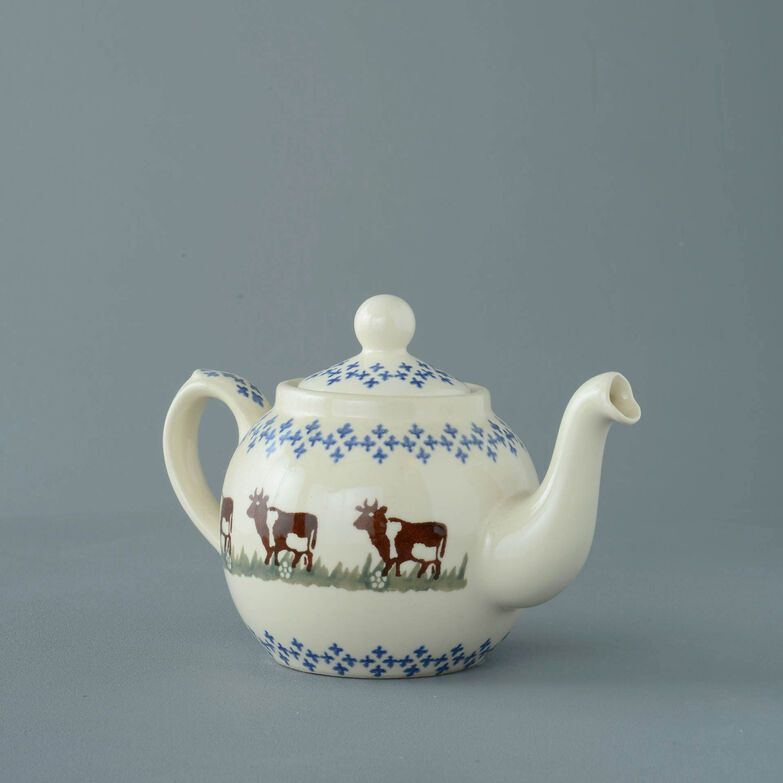 Teapot 2 Cup Cow