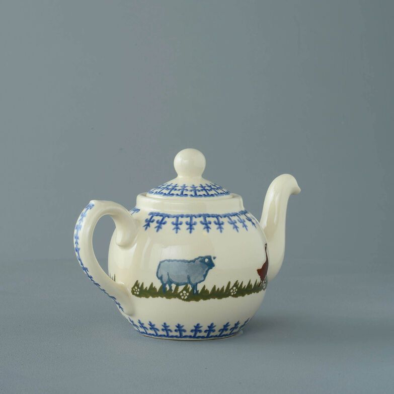 Teapot 2 Cup Farm Animal