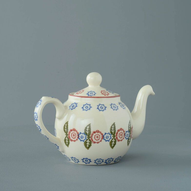 Teapot 2 Cup Victorian Floral