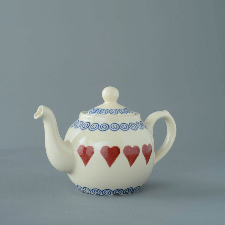 Teapot 2 Cup Heart