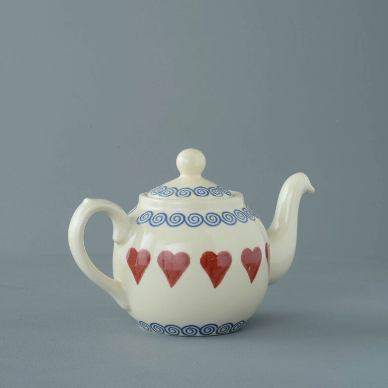 Teapot 2 Cup Heart