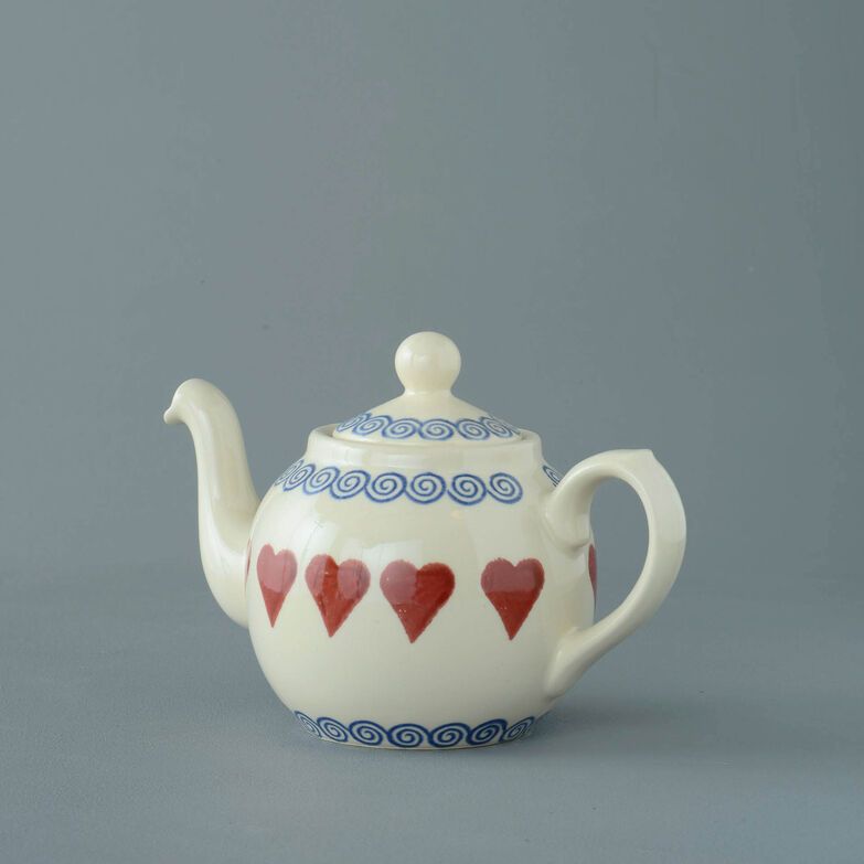 Teapot 2 Cup Heart