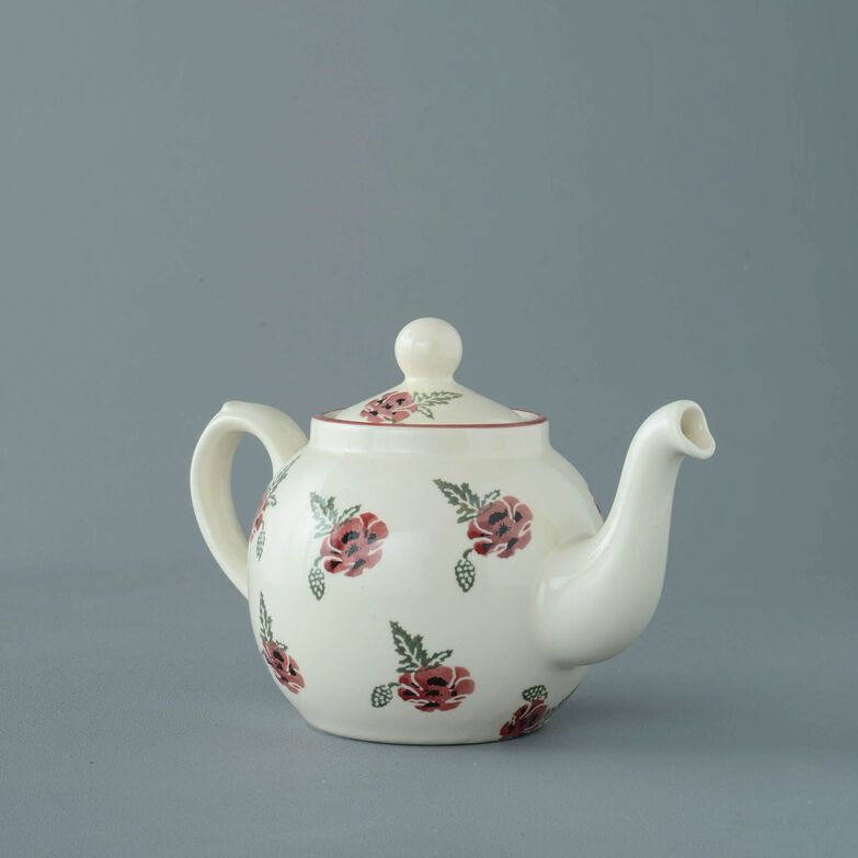 Teapot 2 Cup Poppy