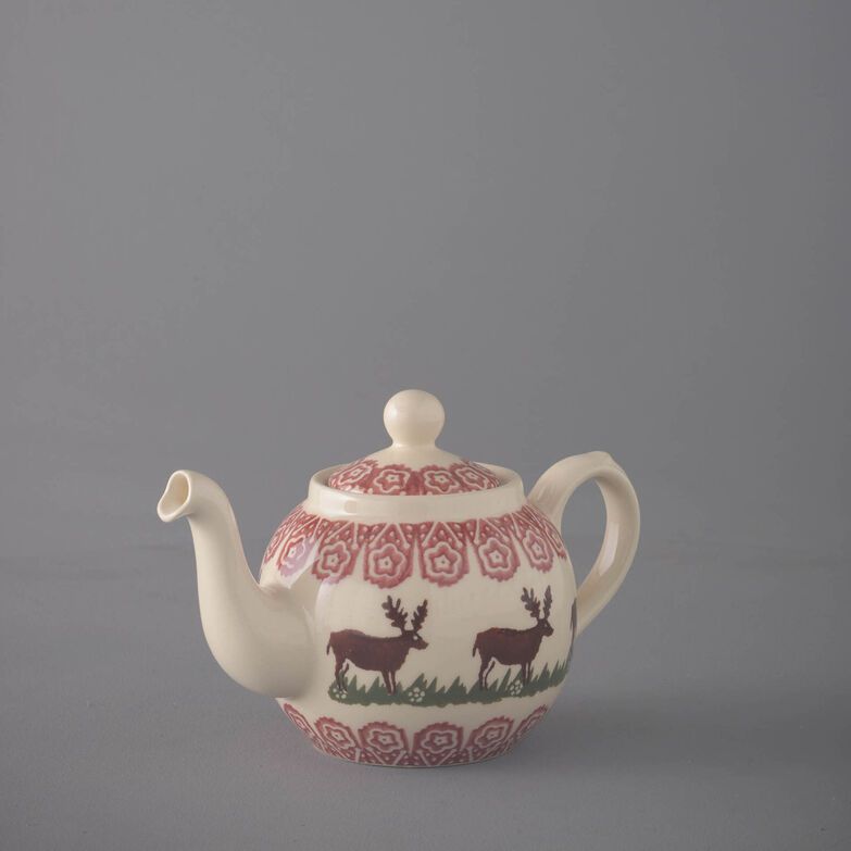 Teapot 2 Cup Reindeer