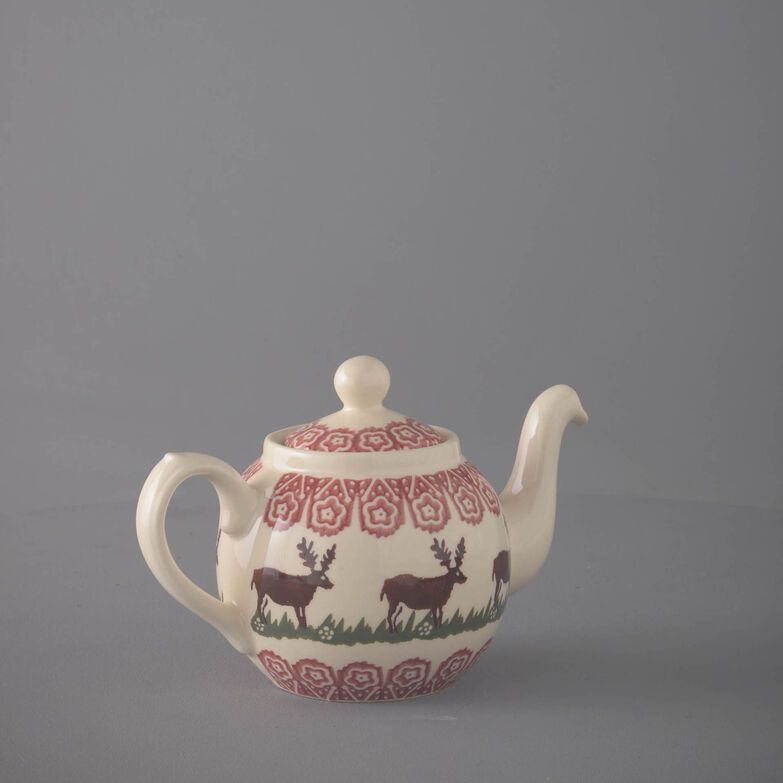 Teapot 2 Cup Reindeer