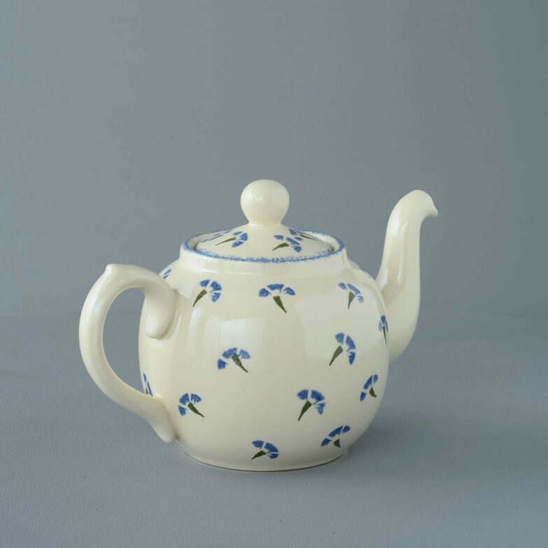 Teapot 4 Cup Cornflower