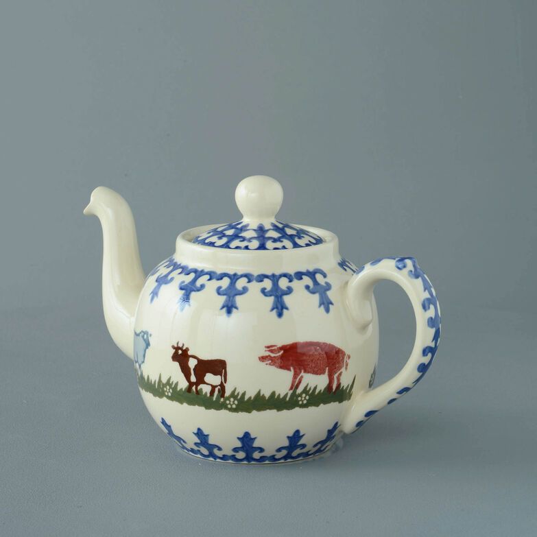 Teapot 4 Cup Farm Animal