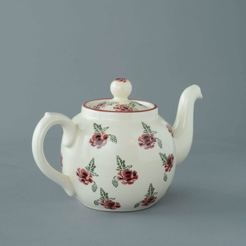 Teapot 4 Cup Poppy