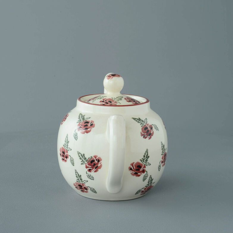 Teapot 4 Cup Poppy