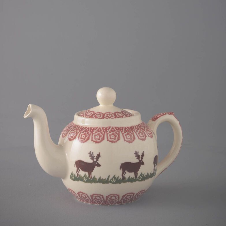 Teapot 4 Cup Reindeer