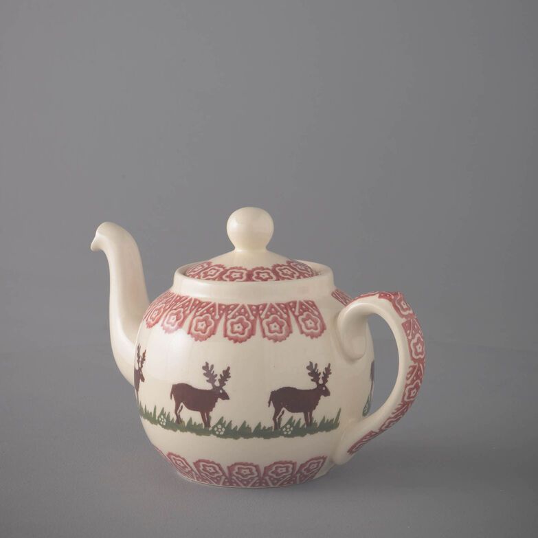 Teapot 4 Cup Reindeer