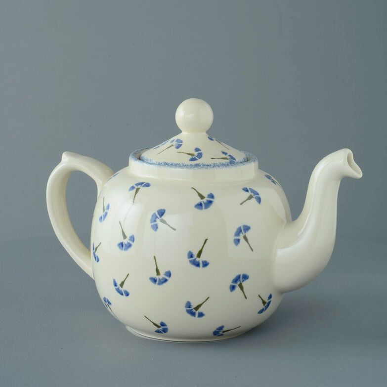 Teapot 10 Cup Cornflower