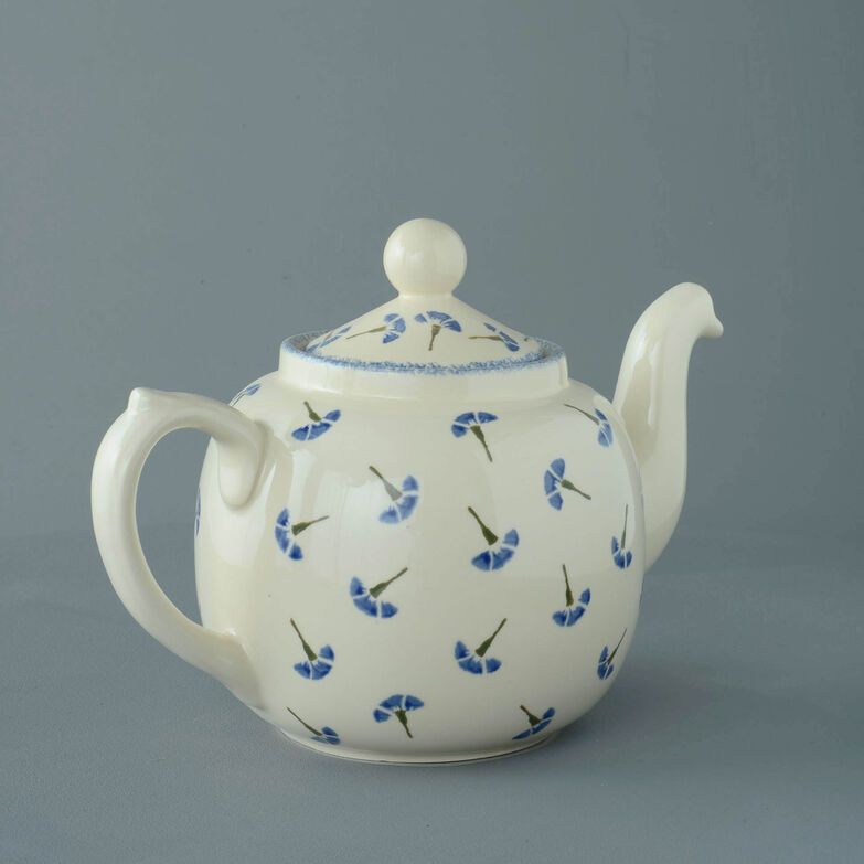 Teapot 10 Cup Cornflower