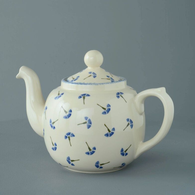 Teapot 10 Cup Cornflower