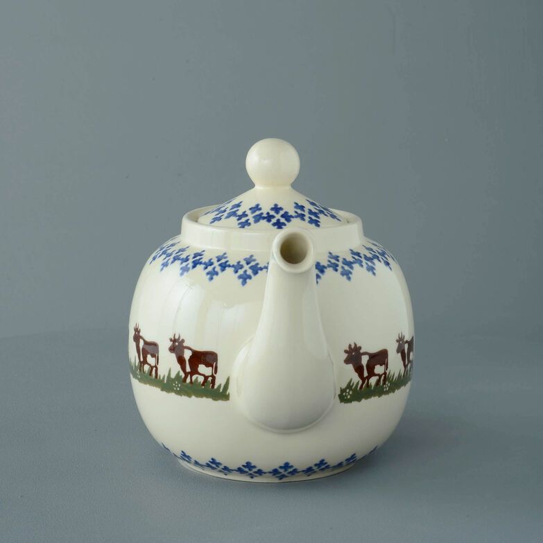 Teapot 10 Cup Cow