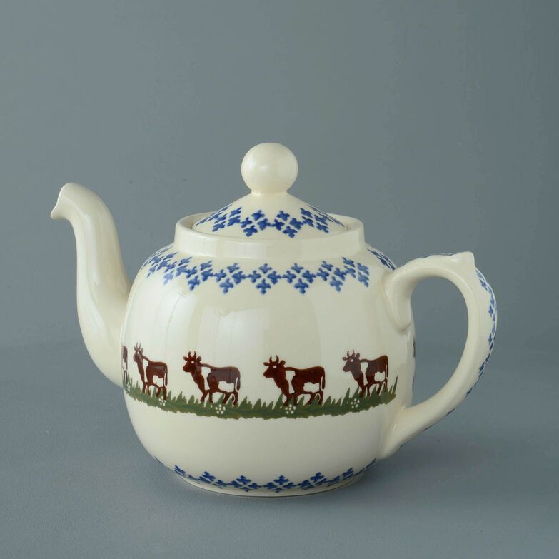 Teapot 10 Cup Cow