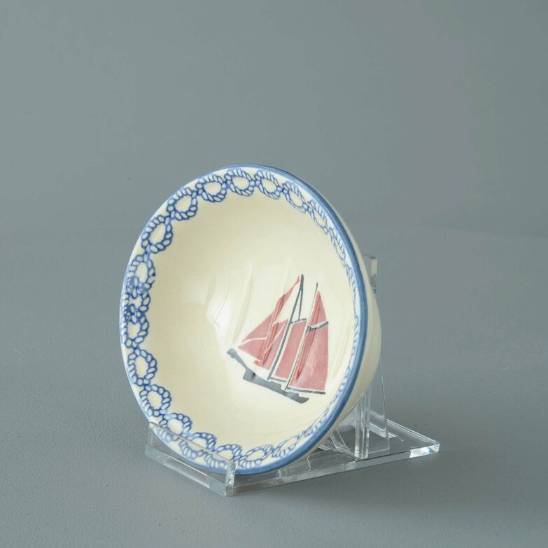 Soap dish oval Small Boat Sailing