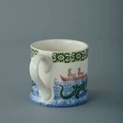 Mug Small Alligator and Boat 