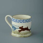 Mug Small Dog Scottie Chasing