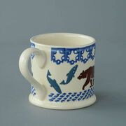 Mug Large Bear and Fish 