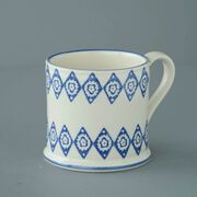 Mug Large Blue Diamond 