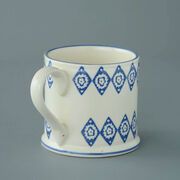 Mug Large Blue Diamond 