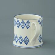 Mug Large Blue Diamond 