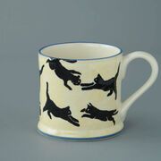 Mug Large Cats Leaping 