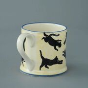 Mug Large Cats Leaping 