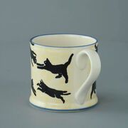 Mug Large Cats Leaping 