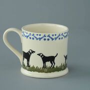 Mug Large Dog Black Labrador