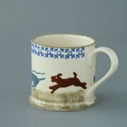 Mug Large Dog Scottie Chasing