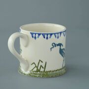 Mug Large Heron and Eel 