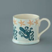 Mug Large Squid and starfish 