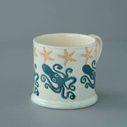 Mug Large Squid and starfish 