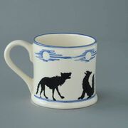 Mug Large Wolves Howling 