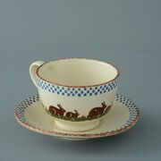 Cup & Saucer Breakfast Size Rabbit