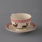 Cup & Saucer Breakfast Size Reindeer