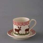 Mug & Saucer Small Reindeer