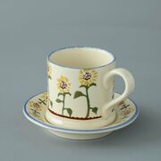 Mug & Saucer Small Sunflower 